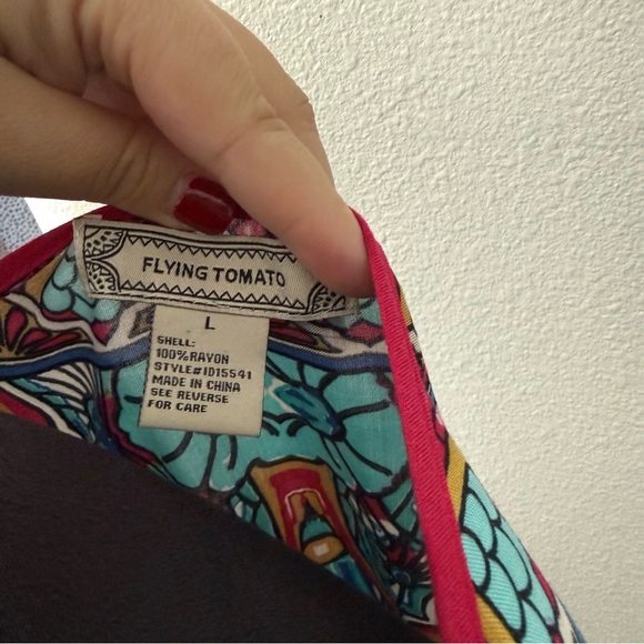 Flying Tomato Multicolor Floral Dress - Picture 3 of 6